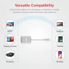 Astrum DA670 Type-C - VGA Full Hd 1080p adapter ezüst