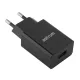 Astrum Pro U20 hálózati töltő 1X USB, 10W, fekete