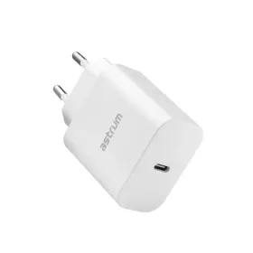   Astrum Pro PD20 hálózati töltő 1X Type-C, 20W, PD, fehér
