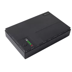   Astrum PB070 10200mAh fekete mini power bank Wifi Routerhez, modemekhez 5V/9V/12v-os kimenetekkel