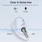 Astrum ET340 BT V5.1 sztereo TWS headset zajszűrős mikrofonnal, USB-C töltőtokkal, fekete