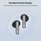 Astrum ET340 BT V5.1 sztereo TWS headset zajszűrős mikrofonnal, USB-C töltőtokkal, fekete