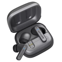   Astrum ET360 BT V5.3 sztereo TWS headset zajszűrős dual mikrofonnal, USB-C töltőtokkal, fekete