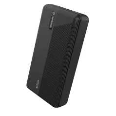   Astrum PB650 20000mAh fekete gyorstöltő PD laptop power bank 2X QC 3.0 USB-A (18W), 1X Type-C (65W), li-polymer cellákkal