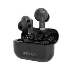  Astrum ET310 BT V5.3 sztereo TWS headset dual mikrofonnal, USB-C töltőtokkal, fekete