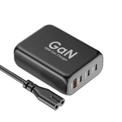   Astrum Pro PD140 univerzális hálózati töltő 3X Type-C 1X USB-A fekete 100W