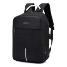 Astrum LB220 bélelt laptop hátizsák / táska 15"-ig vízhatlan Oxford PU beépített külső USB-porttal fekete