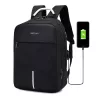 Astrum LB220 bélelt laptop hátizsák / táska 15"-ig vízhatlan Oxford PU beépített külső USB-porttal fekete