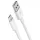 Utángyártott fehér USB-A - Type-C adatkábel 1m