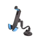 Astrum SH520 gumibevonatos autós tartó 3,5" - 6,3" 130MM karral 360 fokban forgatható fekete/kék