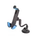 Astrum SH520 gumibevonatos autós tartó 3,5" - 6,3" 130MM karral 360 fokban forgatható fekete/kék