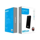Astrum WS050 fekete konyhai mérleg 5kg-ig
