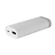 Astrum PB540 fehér Power Bank 5200MAH 1A, beépített nagyteljesítményű zseblámpával 5W