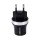 Astrum CH220 fekete - ezüst hálózati töltő 2.1A 2xUSB micro USB adatkábellel A92522-S 10W
