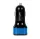 Astrum CC210 v2 kék autós töltő 2.4A 2USB, 2X Smart IC 12W