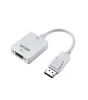 Astrum DA220 Display Port - VGA adapter fehér (aktív)