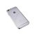 Astrum MC150 keretes átlátszó, középen Swarovski köves Apple iPhone 6/6S tok ezüst
