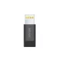 Astrum 8 pin Lightning - micro USB átalakító adapter MFI engedéllyel fekete
