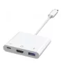 Astrum DA620 USB-C 3.1 - HDMI + USB-C + USB 3in1 adapter fehér