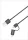 Astrum Apple USB - Lightning (8Pin) iPhone 1,2M adatkábel micro USB átalakítóval MFI engedéllyel CB-U2CAL-12