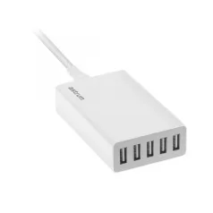   Astrum CH500 5.0A hálózati töltő 5X USB-vel, 5X smart IC-vel A92550-Q max 25W