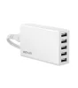 Astrum CH500 5.0A hálózati töltő 5X USB-vel, 5X smart IC-vel A92550-Q max 25W