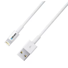   Astrum AC820 Apple iPhone 2M USB - Lightning (8Pin) adatkábel fehér, MFI engedéllyel A35520-Q