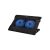 Astrum Gaming Laptop hűtő 2 nagy ventillátorral 17.0 fekete CP210