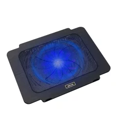   Astrum Laptop hűtő 1 nagy ventillátorral 15.6 fekete CP160