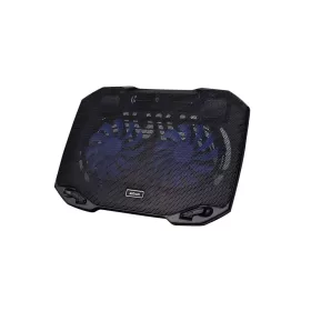   Astrum Laptop hűtő 2 nagy ventillátorral 17.0 fekete CP170