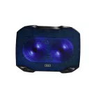Astrum Laptop hűtő 2 nagy ventillátorral 17.0 fekete CP170