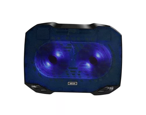 Astrum Laptop hűtő 2 nagy ventillátorral 17.0 fekete CP170