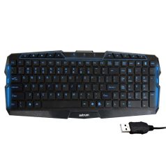   Astrum KM500 USB multimédia billentyűzet ANGOL kiosztás ELETE MEDIA