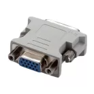 Astrum PA240 DVI - VGA adapter fekete (passzív)