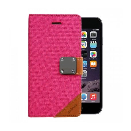 Astrum MC620 Matte Book mobile case with magnetic lock for Apple iPhone 6 Plus pink