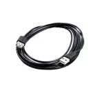 Astrum USB (Apa) - USB (Anya) 2.0 hosszabbító kábel 1.8M fekete UE201