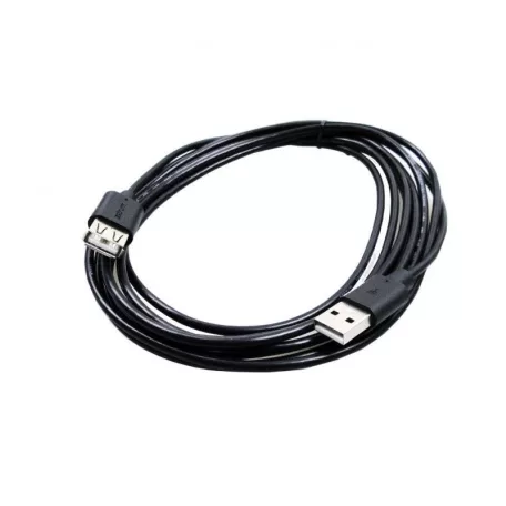 Astrum USB (Apa) - USB (Anya) 2.0 hosszabbító kábel 1.8M fekete UE201