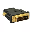 Astrum PA250 DVI - HDMI adapter fekete (passzív)