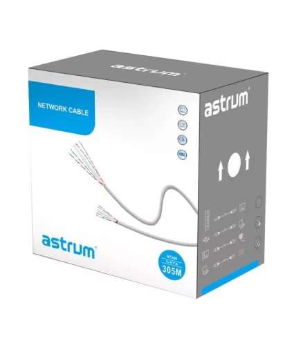Astrum RJ45 CAT6 UTP hálózati kábel 305m NT306
