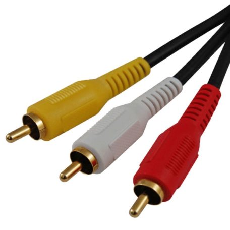 Astrum 3RCA male - 3RCA male cable 3M CB-3RCA03-BL