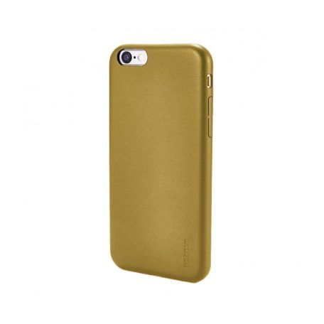 Astrum MC200 bőr hatású Apple iPhone 6 Plus / 6S Plus tok arany