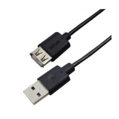   Astrum USB (Apa) - USB (Anya) 2.0 hosszabbító kábel 3.0M fekete UE203