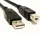 Astrum USB nyomtató kábel 3.0meter CB-U2AB03-BK UB203
