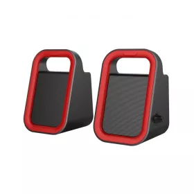   Astrum SU160 piros-fekete 2.0 csatornás 3,5MM multimédia hangszóró USB-s áramellátással, prémium hangzással 2 X 3W, A13516-N