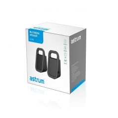   Astrum SU160 piros-fekete 2.0 csatornás 3,5MM multimédia hangszóró USB-s áramellátással, prémium hangzással 2 X 3W, A13516-N