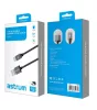 Astrum UT610 USB - Type-C 2.0 strapabíró erősített adatkábel fekete A53061-B