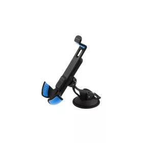   Astrum SH510 gumibevonatos autós nanopados tartó 3,5" - 6,3" 360 fokban forgatható fekete/kék
