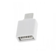 Utángyártott USB - Type-C OTG átalakító adapter fehér