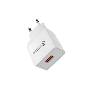   Qualcomm RY-U15 Quick Charge 3.0 hálózati fehér gyorstöltő 3A 15W