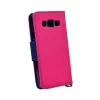 Fancy Honor 8 oldalra nyíló mágneses könyv tok szilikon belsővel pink - kék